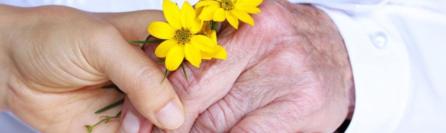 Hands with Flowers